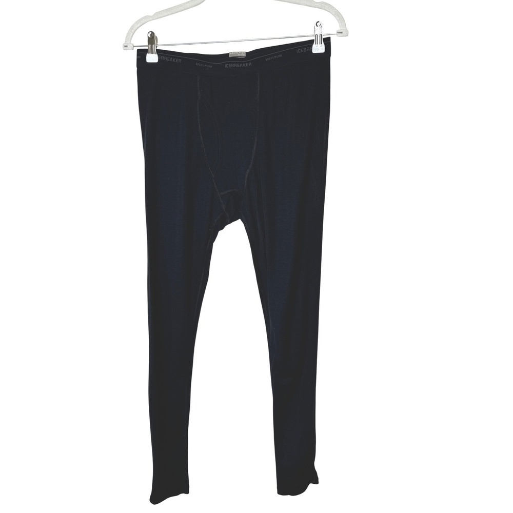 Icebreaker Merino Bodyfit Basics 200 Pants Mens Black XL